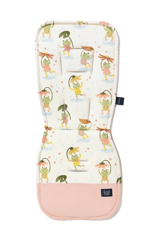 La Millou inserție pentru cărucior FROGS roz 148550.Wkladka.do.wozka