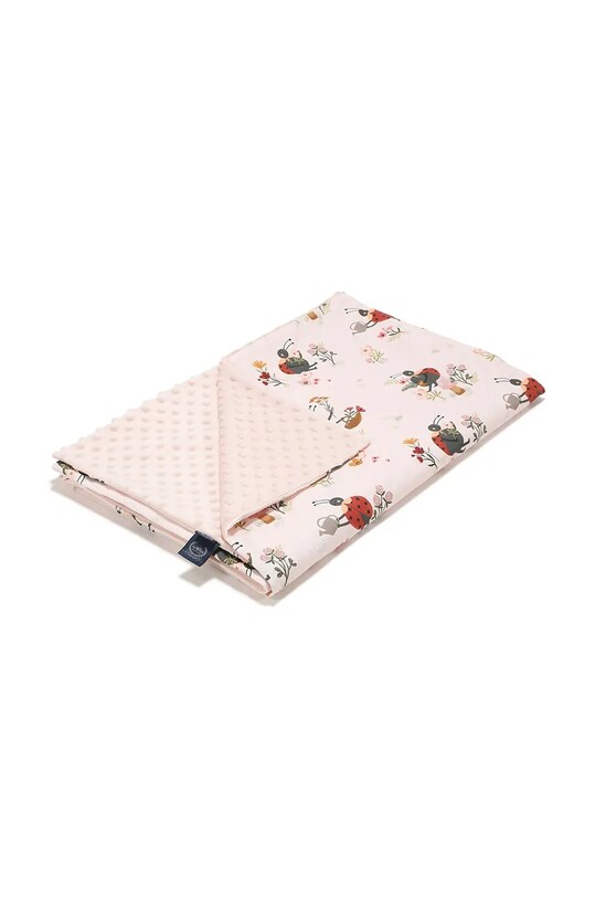 Бебешко одеяло La Millou MIRELLA розов 150042.Lekki.Koc.Minky.