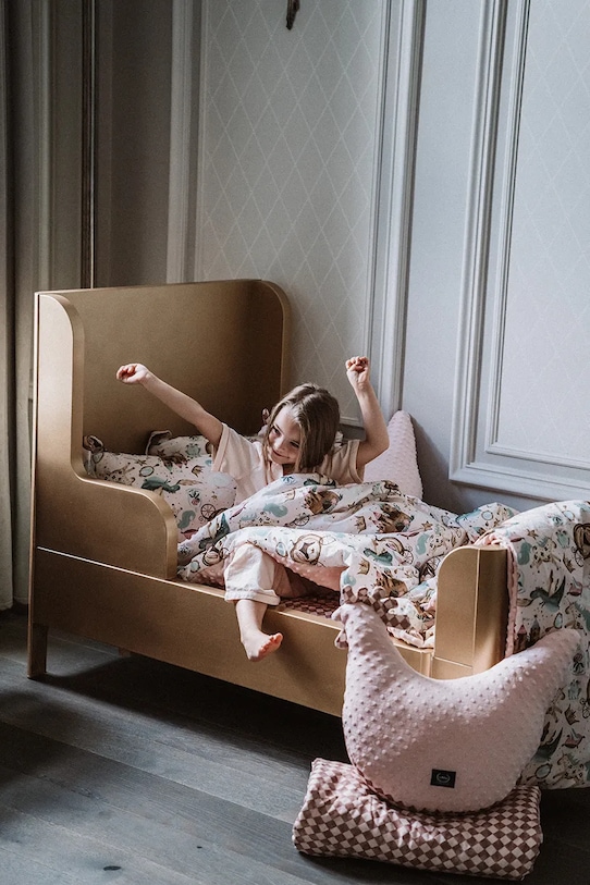 Детски памучен спален комплект La Millou PRINCESS 141505.Komplet.Poscieli розов AA00