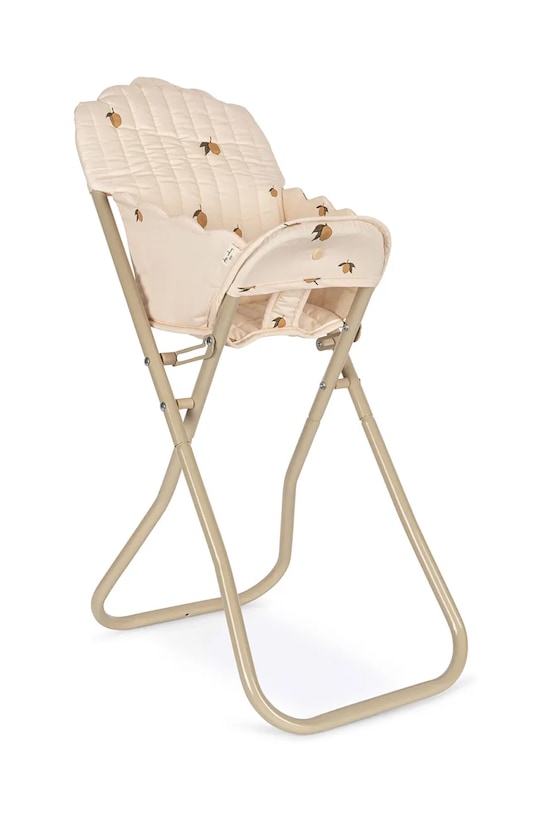 Židlička pro panenky Konges Sløjd DOLL HIGH CHAIR béžová KS5683