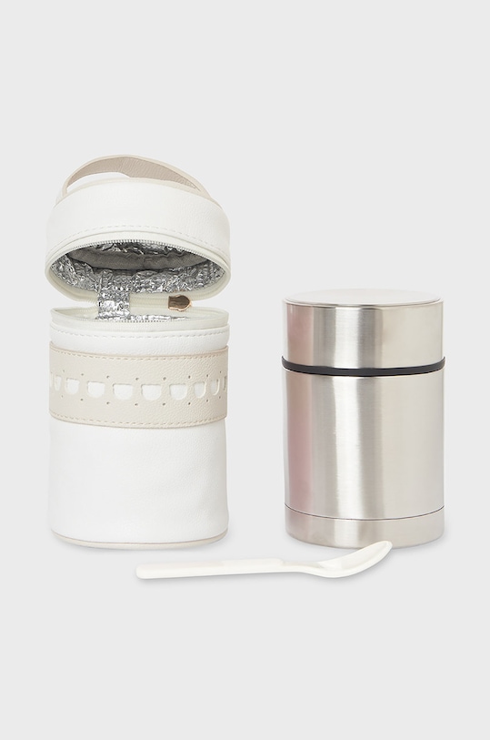 Mayoral Newborn pojemnik termiczny na jedzenie z pokrowcem beżowy 19557.1A.NEWBORN