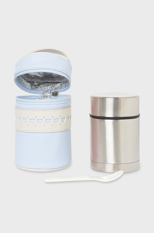 Mayoral Newborn pojemnik termiczny na jedzenie z pokrowcem niebieski 19557.1A.NEWBORN