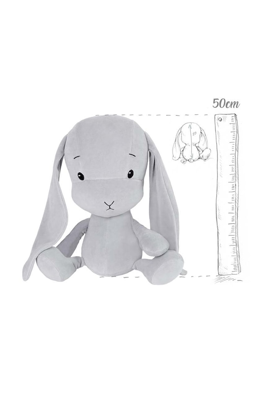 Effiki przytulanka niemowlęca 50 cm Krolik.Effik.L.013.032 szary