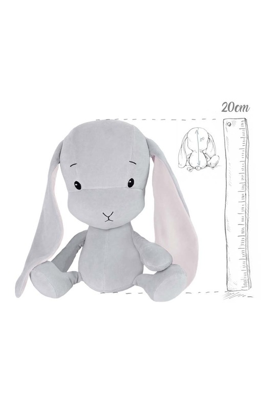 Κοριτσίστικα Παιχνίδι αγκαλιάς μωρού Effiki Krolik.Effik.S.013.014 γκρί