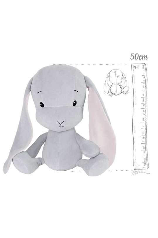 Effiki przytulanka niemowlęca 50 cm szary Krolik.Effik.L.013.034