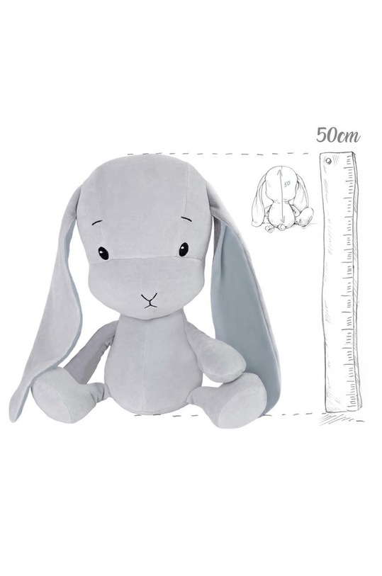 Детская мягкая игрушка Effiki серый Krolik.Effik.L.013.035