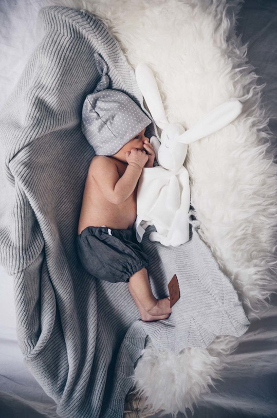 Detská plyšová hračka Effiki biela Doudou.Effik.621