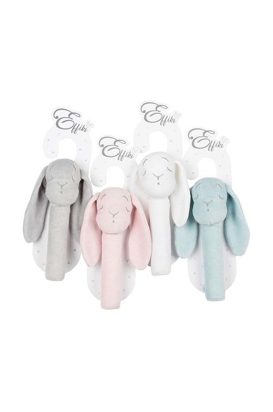 Effiki grzechotka niemowlęca szary Grzechotka.Effik.RBGR