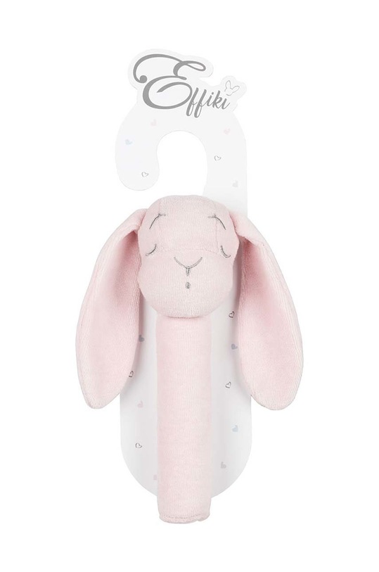 Effiki grzechotka niemowlęca Grzechotka.Effik.RBP różowy AA00