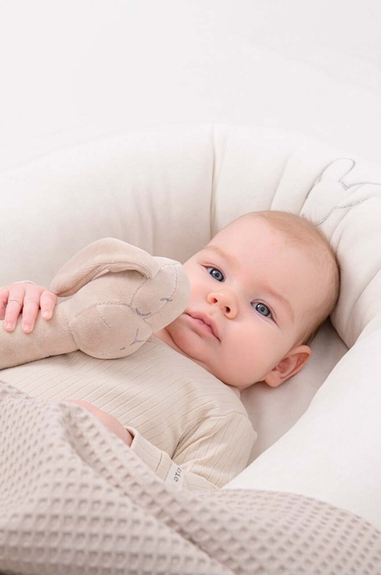 Effiki grzechotka niemowlęca beżowy Grzechotka.Effik.016.06