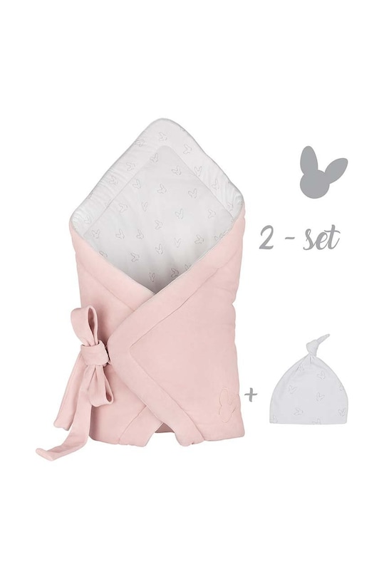 Мальчик Конверт и шапочка для младенцев Effiki K.rozek.czapka.016.02 розовый