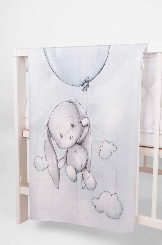 Effiki păturici de bambus pentru copii gri Ot.bambus.Balon.PS609