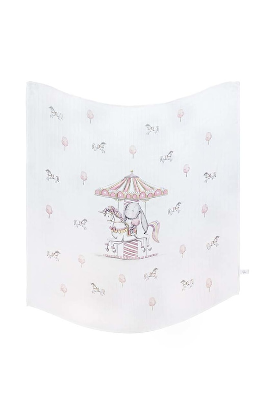 Bambusová zavinovačka pre bábätká Effiki biela Ot.bambu.Karuzela.HAL01