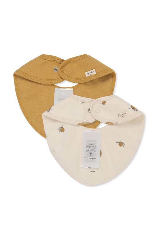 Детский слюнявчик Konges Sløjd 2 шт 2 PACK BIBS KS3552 зелёный AA00