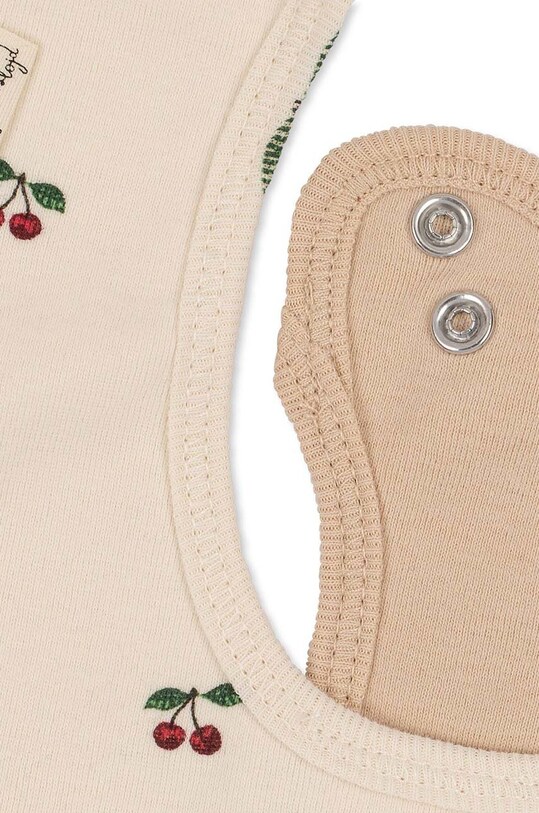 Konges Sløjd salopete pentru bebeluși 2-pack 2 PACK BIBS roz KS3552