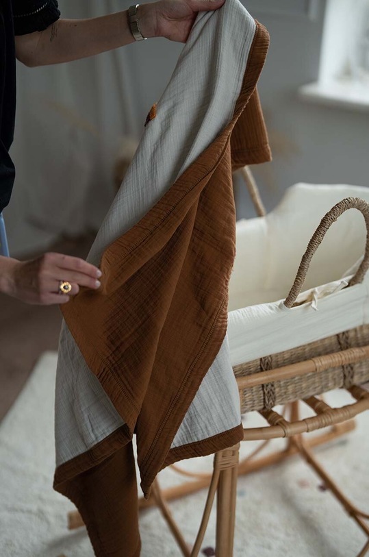 Одеяло для младенцев La Millou GINGER RAINBOW 143714.Koc.MuSlinowy.GI