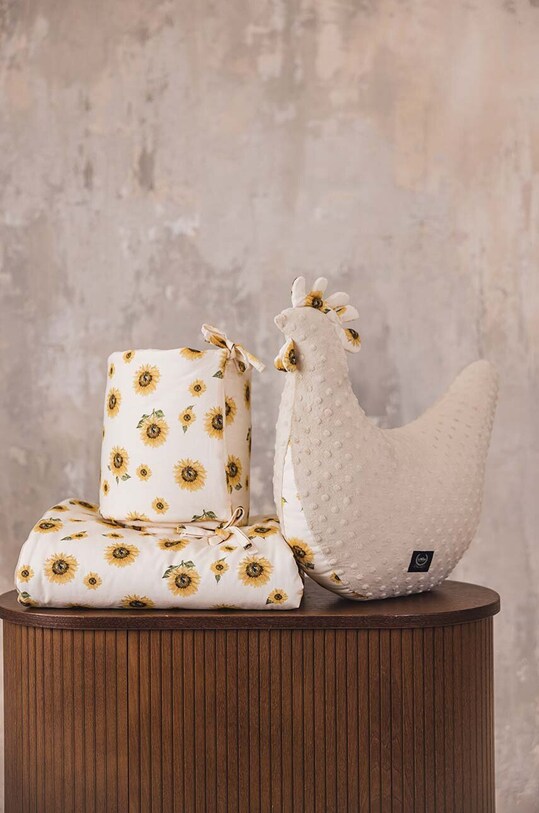 La Millou pernă de alăptare Minky SUNLOVER Produs pentru bebe bej 146170.Poduszka.Kura.Ba