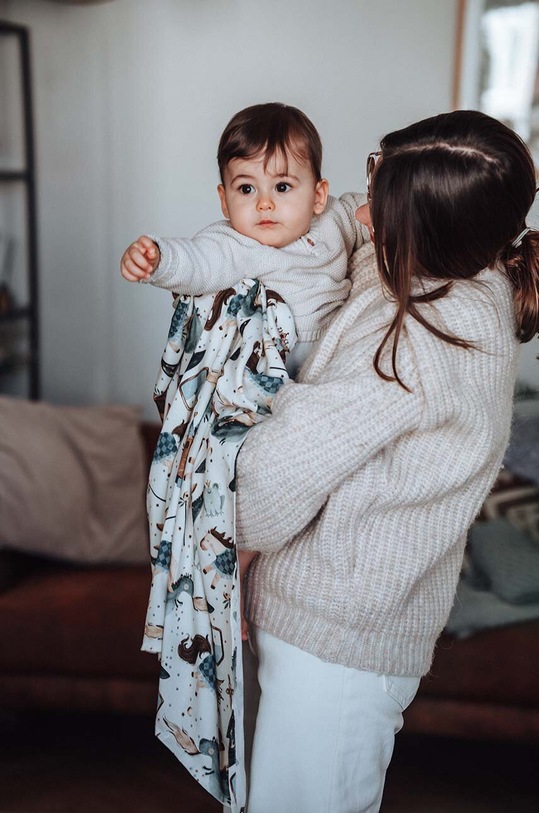 Bambusová zavinovačka pre bábätká La Millou PRINCE 139795.Otulacz.Bamboo.P