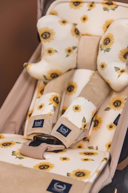 La Millou inserție pentru cărucior Jersey Velvet SUNLOVER 146217.Wkladka.do.wozka bej