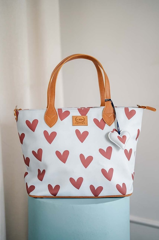 La Millou torba Feeria HEARTBEAT BLUE niebieski 139650.Torba.Feeria.HEA