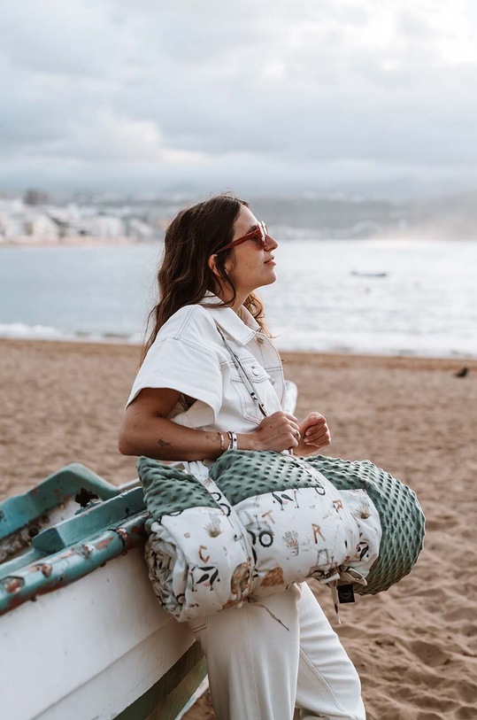 La Millou coperta da picnic ABC FARM verde 132119.Koc.Piknikowy.AB