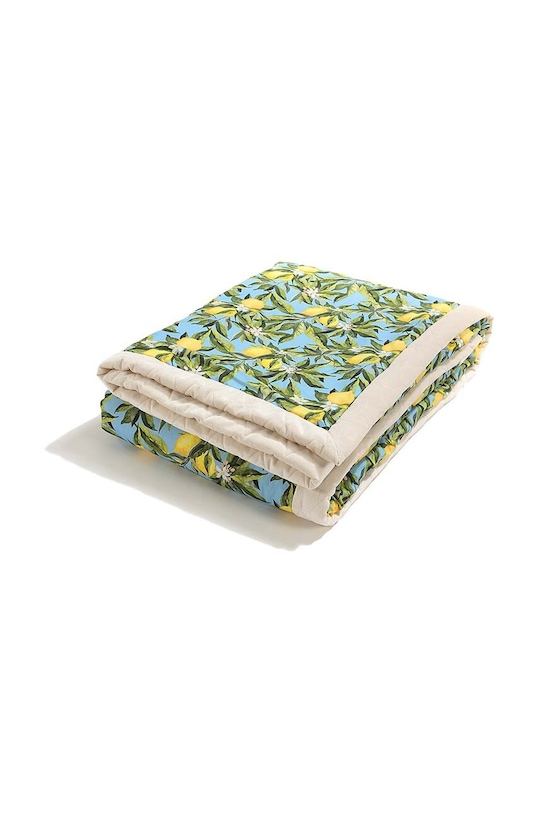 Zateplená dětská deka La Millou Velvet POSITANO modrá 145995.Cieply.Koc.Velve