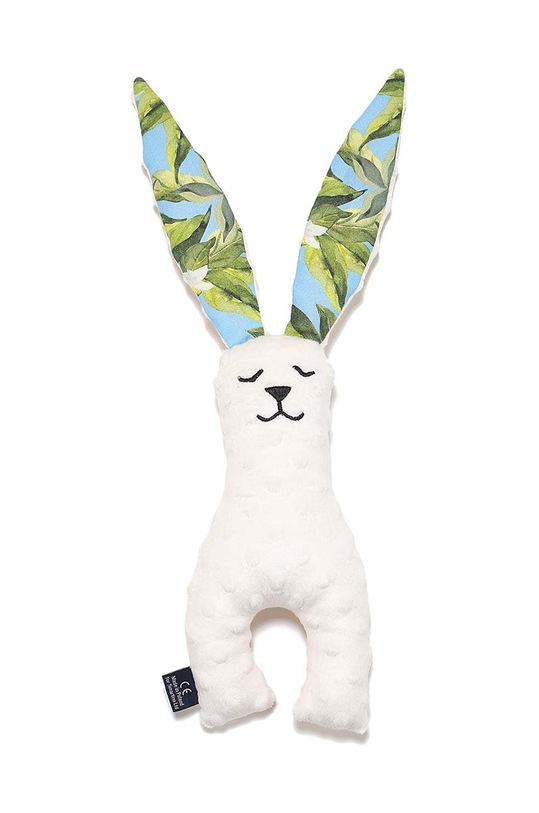 Бебешка играчка за гушкане La Millou Minky POSITANO За бебета бял 146055.Maskotka.Krolik.