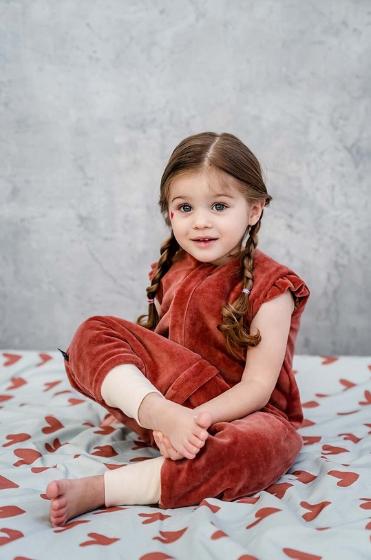 Chlapec Detská posteľná bielizeň La Millou HEARTBEAT BLUE 141474.Komplet.Poscieli modrá