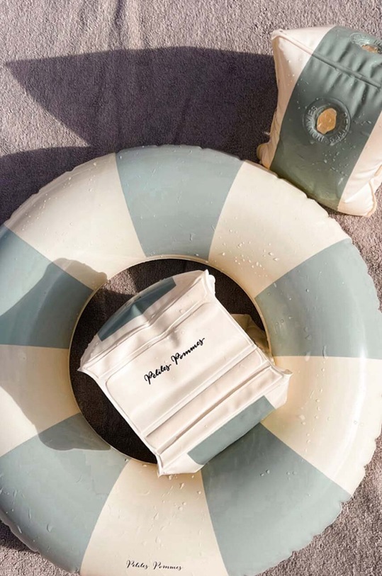 CHLAPEC Dětský plavecký kruh Petites Pommes ANNA 60CM ANNA.60CM zelená