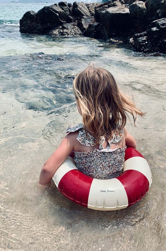 Petites Pommes koło do pływania dziecięce OLIVIA 45CM czerwony OLIVIA.45CM