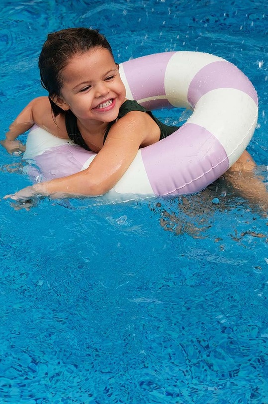 Chłopiec Petites Pommes koło do pływania dziecięce OLIVIA 45CM OLIVIA.45CM fioletowy