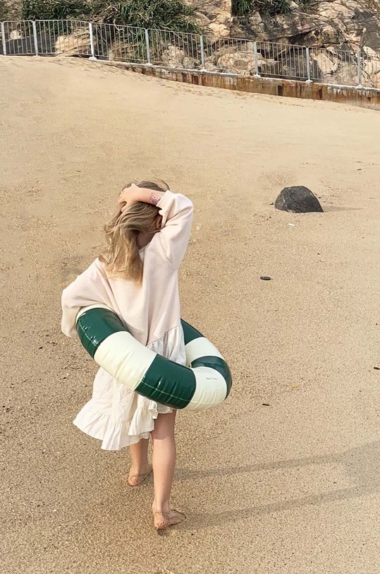 Petites Pommes koło do pływania dziecięce OLIVIA 45CM OLIVIA.45CM turkusowy