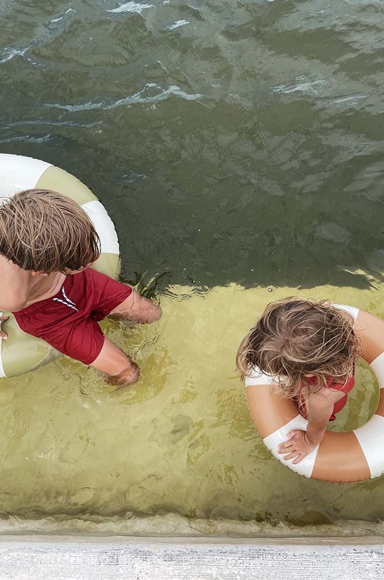 Dětský plavecký kruh Petites Pommes OLIVIA 45CM OLIVIA.45CM