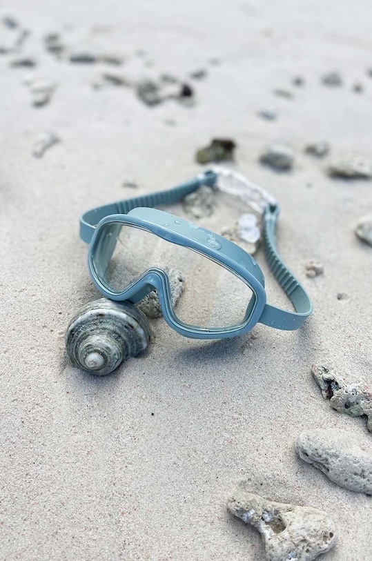 Detské plavecké okuliare Petites Pommes HANS GOGGLES zelená HANS.GOGGLES