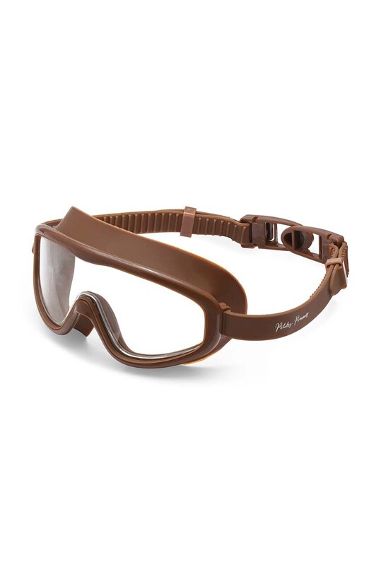 Chlapec Detské plavecké okuliare Petites Pommes HANS GOGGLES HANS.GOGGLES hnedá