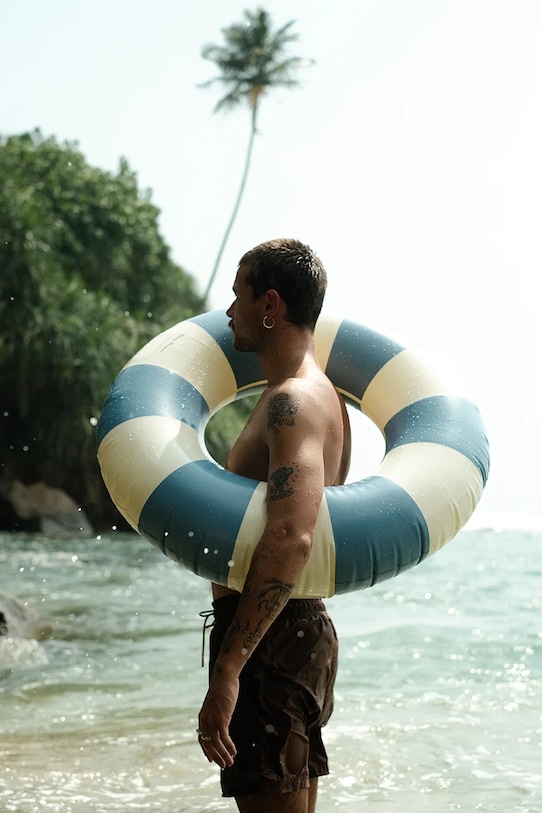 Chłopiec Petites Pommes koło do pływania CELINE 120CM CELINE.120CM niebieski