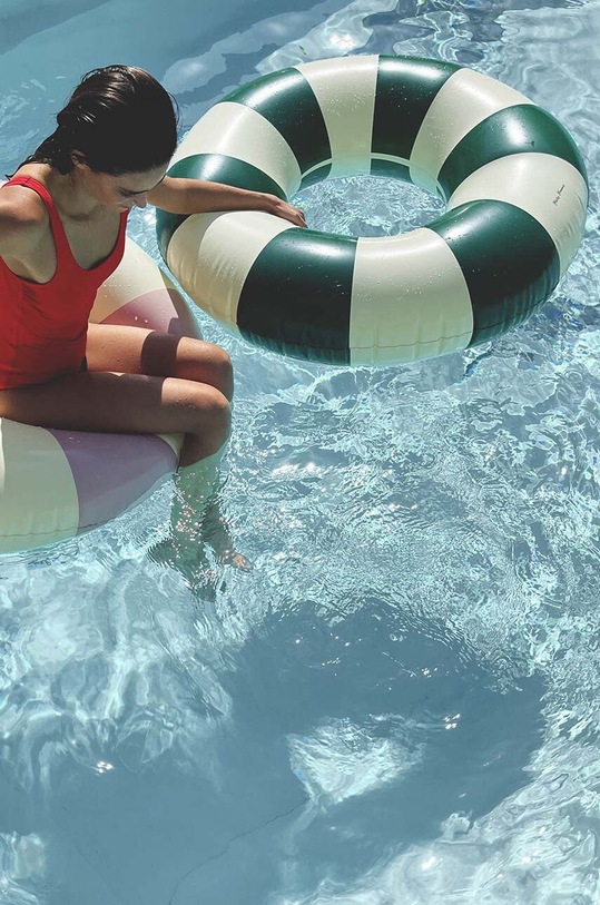 Petites Pommes koło do pływania CELINE 120CM SWIM RING CELINE.120CM turkusowy