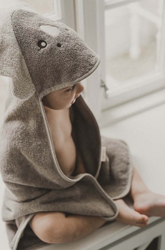 That's mine ręcznik bawełniany niemowlęcy Mivo szary 118977