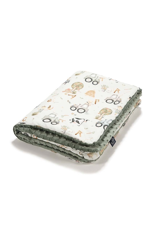 Kojenecká deka La Millou ABC FARM 131801.Cieply.Koc.Minky zelená AA00