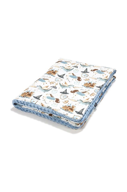 Kojenecká deka La Millou PRINCE 115152.Cieply.Koc.Minky modrá AA00