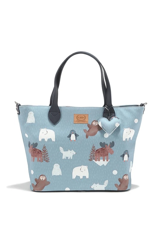 La Millou geanta ARCTIC FRIENDS 150619.Torba.Feeria.ARC albastru AA00