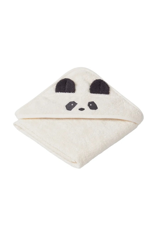 Liewood ręcznik z kapturem Albert Hooded Towel Produkt niemowlęcy biały LW14757