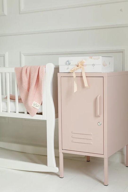 Effiki kocyk niemowlęcy różowy Kocyk.baw.or.80.100.roz