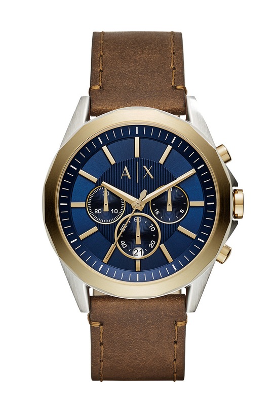 Armani Exchange - Hodinky hnedá AX2612
