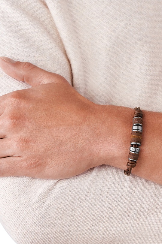 Accesorii Fossil - Bratara JF00900797 maro