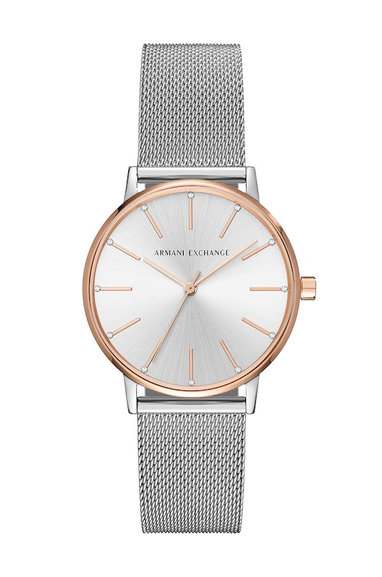 Emporio Armani - Часовник AX5537 сребърен AX5537