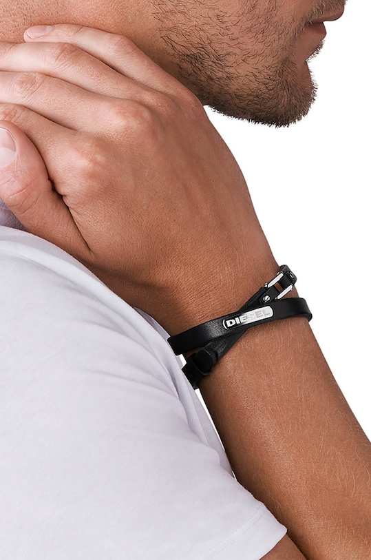Diesel - Βραχιόλι DX0971040 μαύρο AA00