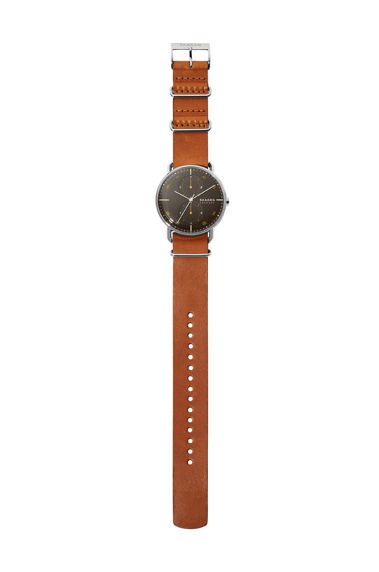 Skagen - Hodinky SKW6537 hnedá AA00