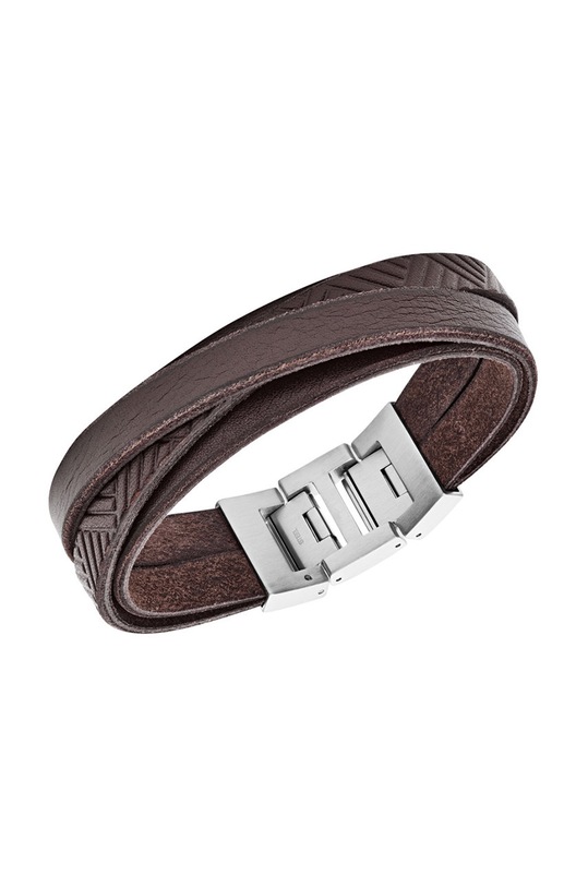 Fossil - Bratara de piele JF02999040 maro AA00