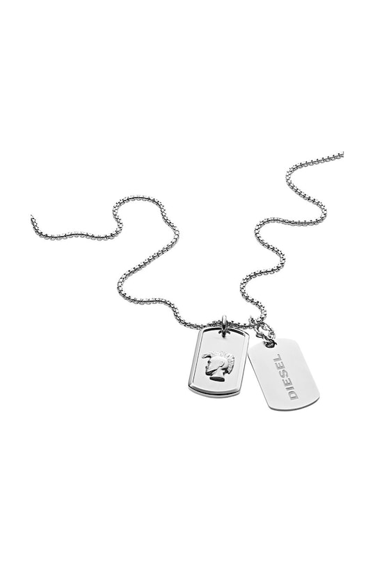 Diesel - Ogrlica srebrna DX1210040